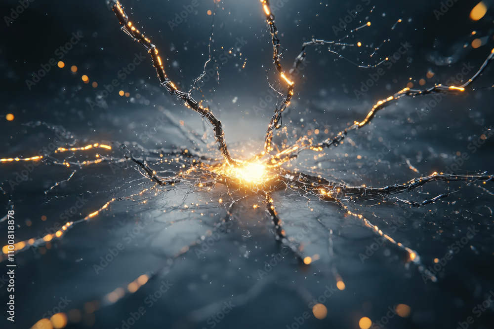  exploring the digital pathways of a tech constellation illuminated node systems in deep space