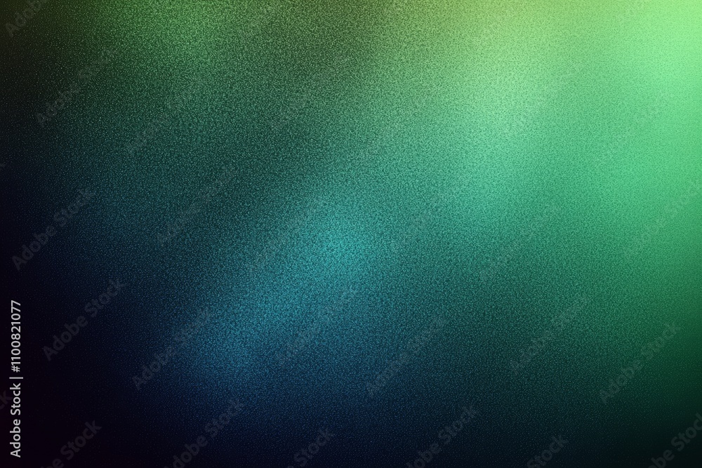 Poster green gradient abstract background soft texture glowing light modern minimalist design