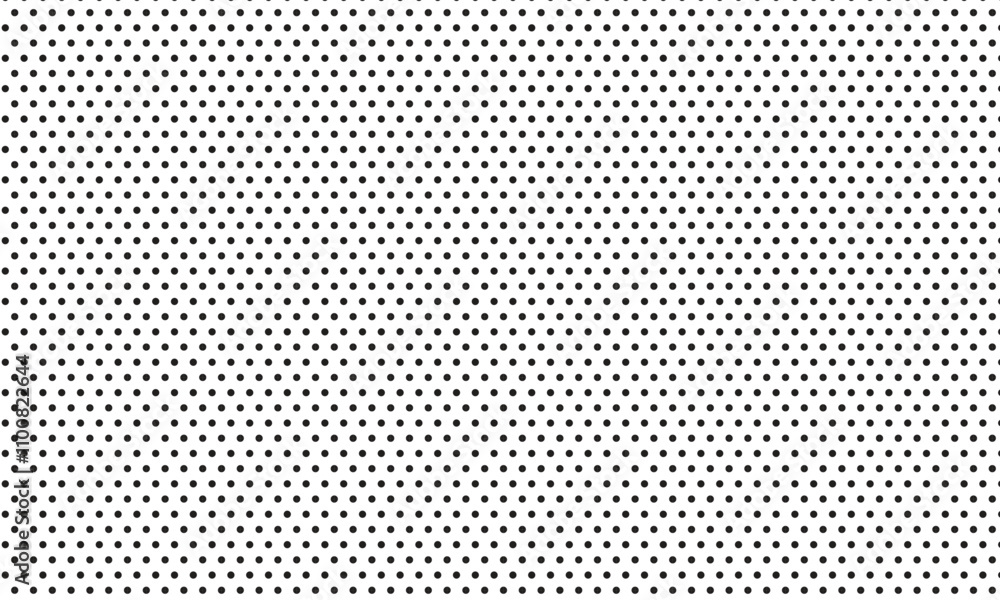 Poster abstract simple black polka dot pattern can be used background.