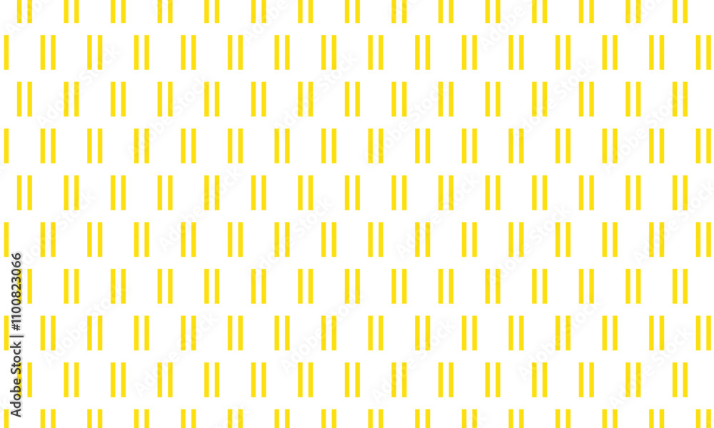 Aufkleber abstract simple yellow white short line pattern can be used background.