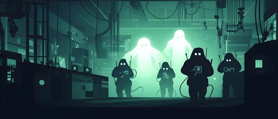 Cutting Edge Ghost Hunting Team Explores High Tech Paranormal Facility