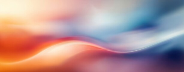 Obraz premium Pastel Abstract Ethereal Background Dreamy Flowing Design