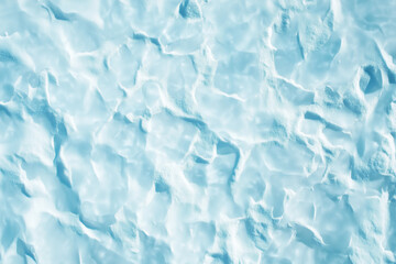 Obraz premium Aerial View of Frozen Winter Water Surface