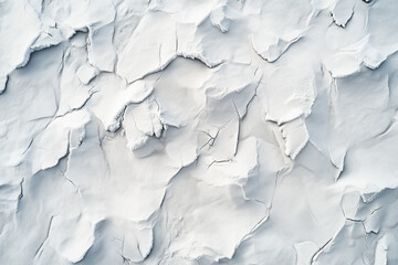 Obraz premium Aerial View of Frozen Winter Water Surface