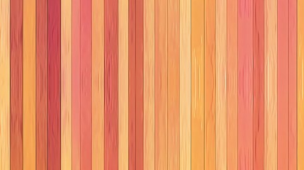 Obraz premium A simple striped pattern with alternating warm hues of burnt orange, mustard yellow, and soft pink, designed for eye comfort and beauty. 8k UHD, suitable for high-quality printing or digital 