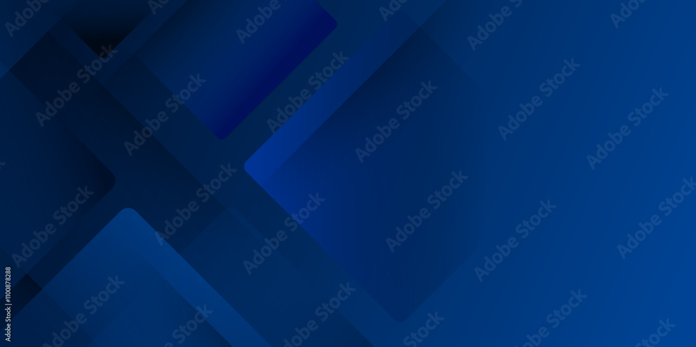 Poster Minimal blue abstract modern background design. Vector futuristic digital landscape with line abstract dark blue background. Vector abstract graphic design banner pattern presentation background.	