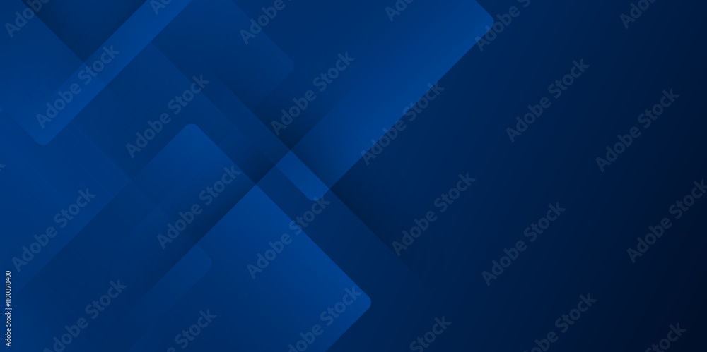 Poster Minimal blue abstract modern background design. Vector futuristic digital landscape with line abstract dark blue background. Vector abstract graphic design banner pattern presentation background.	