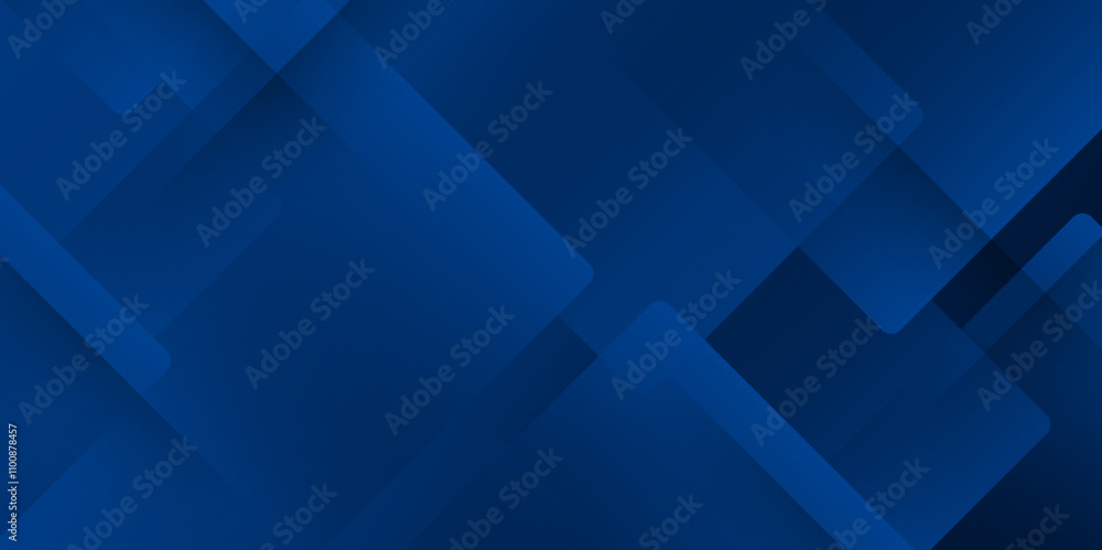 Poster Minimal blue abstract modern background design. Vector futuristic digital landscape with line abstract dark blue background. Vector abstract graphic design banner pattern presentation background.	