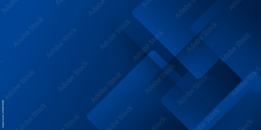 Poster Minimal blue abstract modern background design. Vector futuristic digital landscape with line abstract dark blue background. Vector abstract graphic design banner pattern presentation background.	