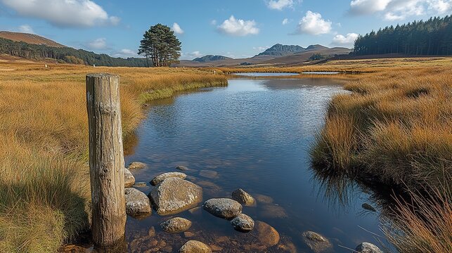 A reservoir on the Taf Fechan River showcases the impacts of climate change on water availability and the need for sustainable practices.
