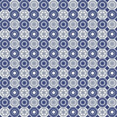 old blue background seamless abstract pattern for printing fabric paper ceramics