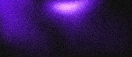 Grainy dark black purple gradient noise texture effect banner background