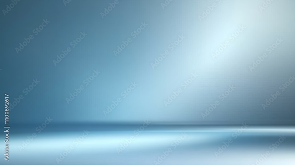 Aufkleber abstract gradient blue background for minimal presentation and creative projects