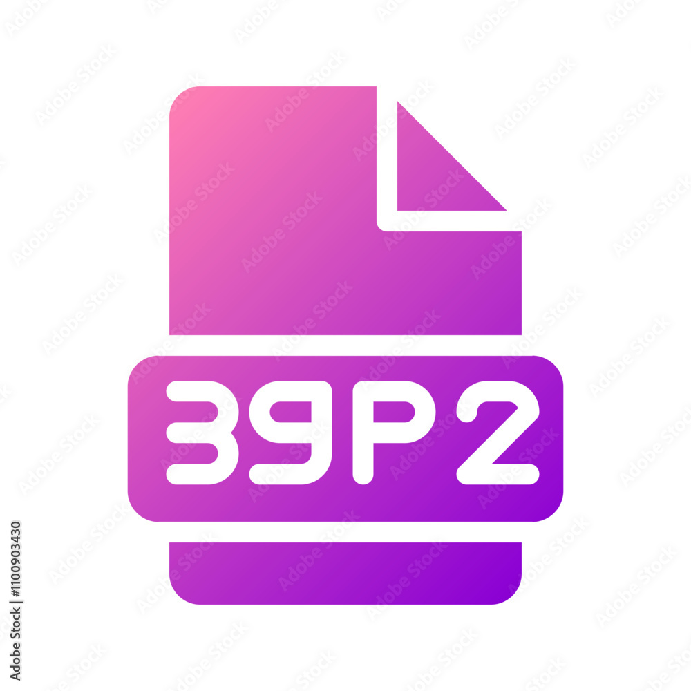 Poster 3gpp2 icons are colored gradients that reflect the different types of video files