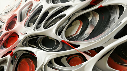 Modern 3d abstract background