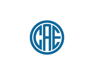 CAE logo design vector template. CAE