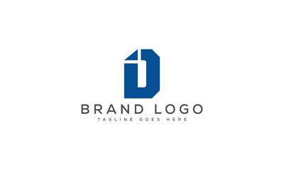letter ID logo design vector template design for brand.
