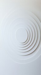 Fototapeta premium Concentric Circles: A minimalist and elegant abstract design featuring concentric circles. The circles create a sense of depth and perspective. Perfect for modern and contemporary design projects. 