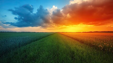A weather-themed sentence captures the essence of nature and its continual evolution.