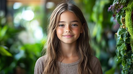 A young activist shares her message about climate action, encouraging her peers to participate in the fight for a sustainable planet.