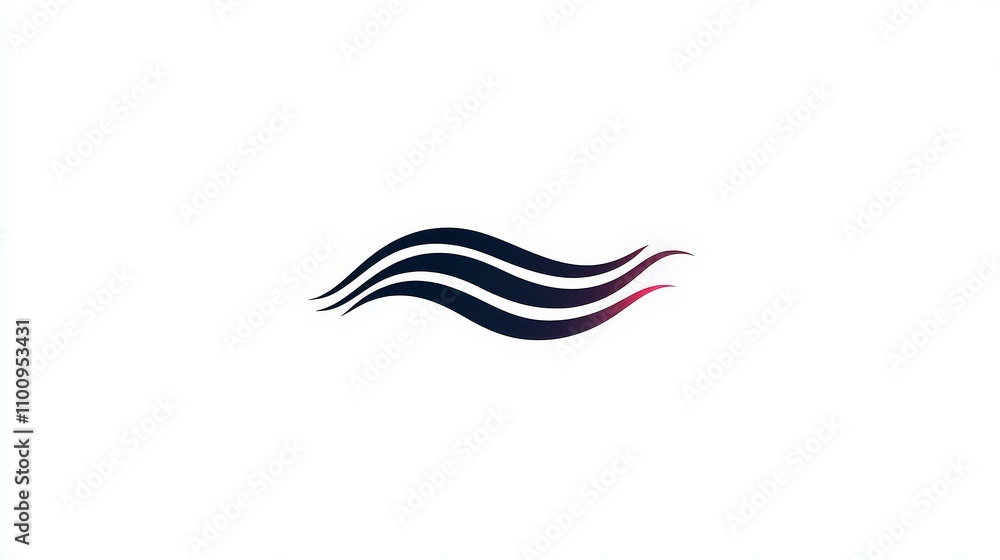 Poster abstract dynamic waves graphic design background concept