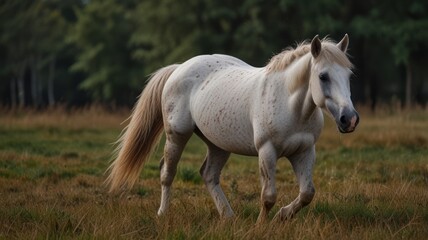 Obraz premium Majestic Horse in Field