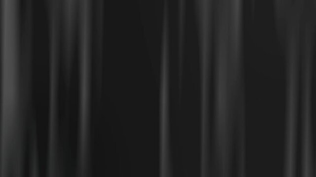 Gray dark background waving displacement motion, wind blowing effect, silk cloth Seamless blurred background