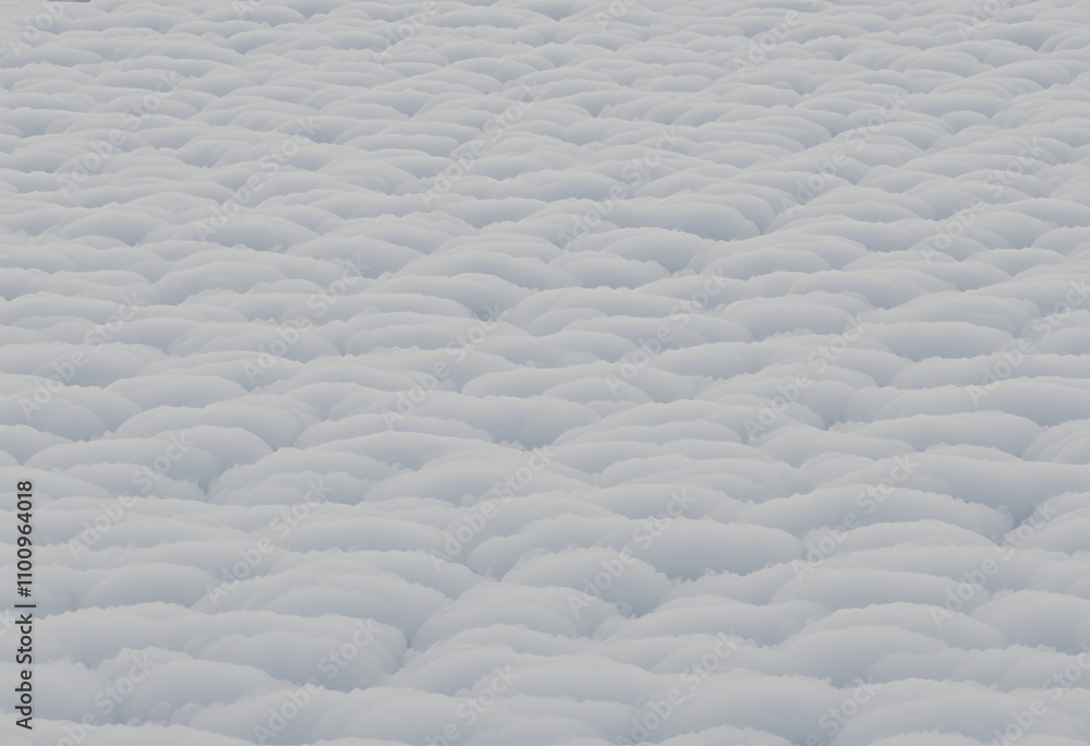 Poster altostratus cloud array a uniform layer of greyish clouds suggesting a vast array of server