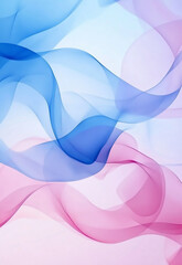 Obraz premium Abstract background with texture lines and shapes. Soft pastel tie-dye background with flowing shapes and smooth gradients in light pink, lavender, and turquoise, creating a dreamy 