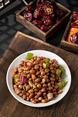 Side dish: peanuts with aged vinegar