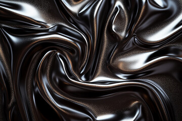 Obraz premium Dark metallic texture with a swirling, abstract design and subtle gloss