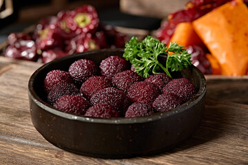 Dessert fruit syrup pickled bayberry fruit