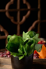 Fresh hot pot ingredients fresh spinach