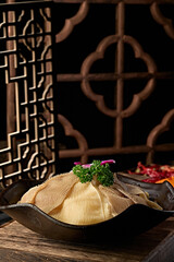 Chongqing hotpot ingredients fresh and tender large slices of tripe
