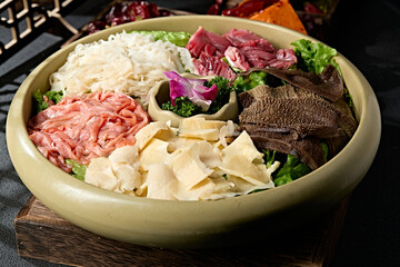 Hot pot ingredients Five Blessings Meat Dishes Platter