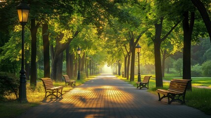 Naklejka premium nice theme landscape of nature for wallpaper