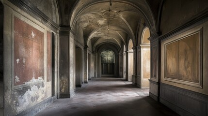 Enchanting Archways: An Abandoned Palace's Hidden Grandeur