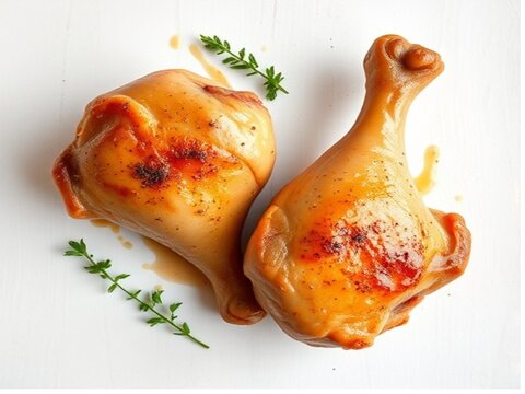 roasted chicken drumstick 