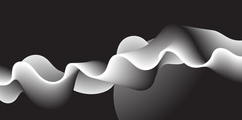 Obraz premium A colorfull webline and valleys is featured in an abstract background 