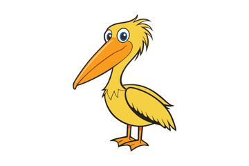 Obraz premium illustration of a pelican