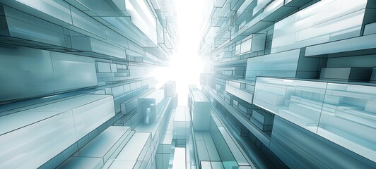 Fototapeta premium Minimalistic block space in a Modern Atmosphere, future smart office, business concept, Graphic Resources, Wallpapers, Brochure, Websites, banner design, Advertising, background