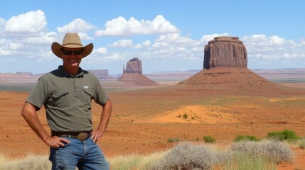 Merrick Butte vista in Navajo Park