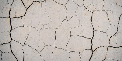 Fototapeta premium Weathered grey gold surface with cracked material, modern industrial design, aged