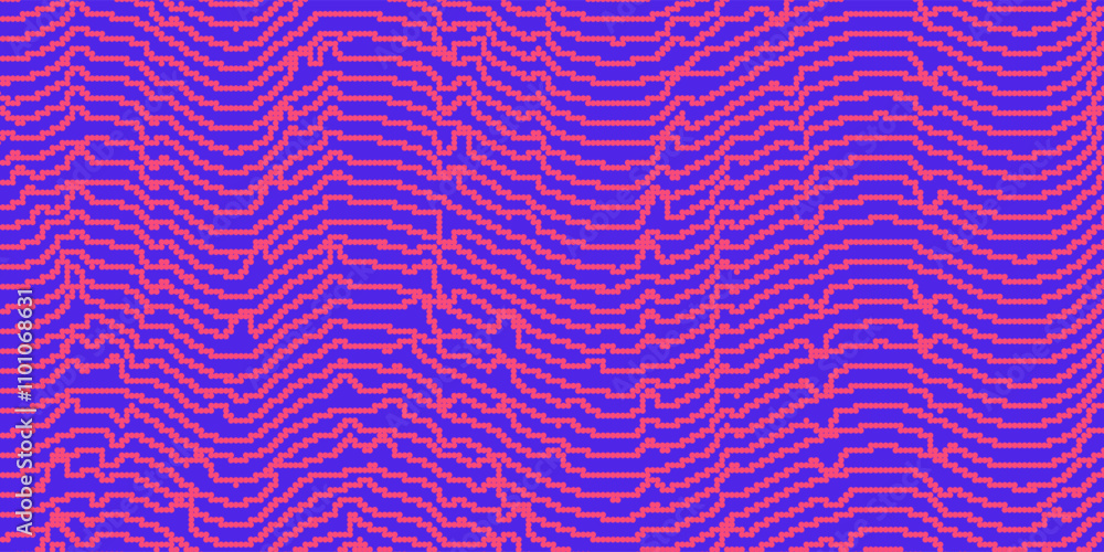Poster background with color lines. abstract pattern