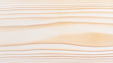 Light beige wood grain texture. Close-up view of smooth, parallel lines in natural wood. Generative ai