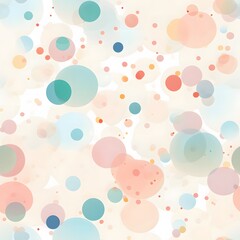 Colorful abstract bubbles digital art creative design vibrant atmosphere high angle view modern aesthetic