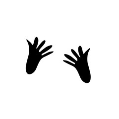 Obraz premium animal footprint icon