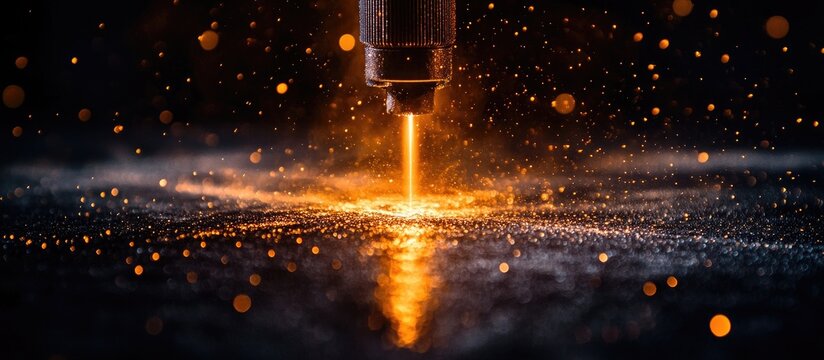 Laser cleaning technology for rust removal on metal surfaces showcasing innovative industrial applications and high precision techniques.