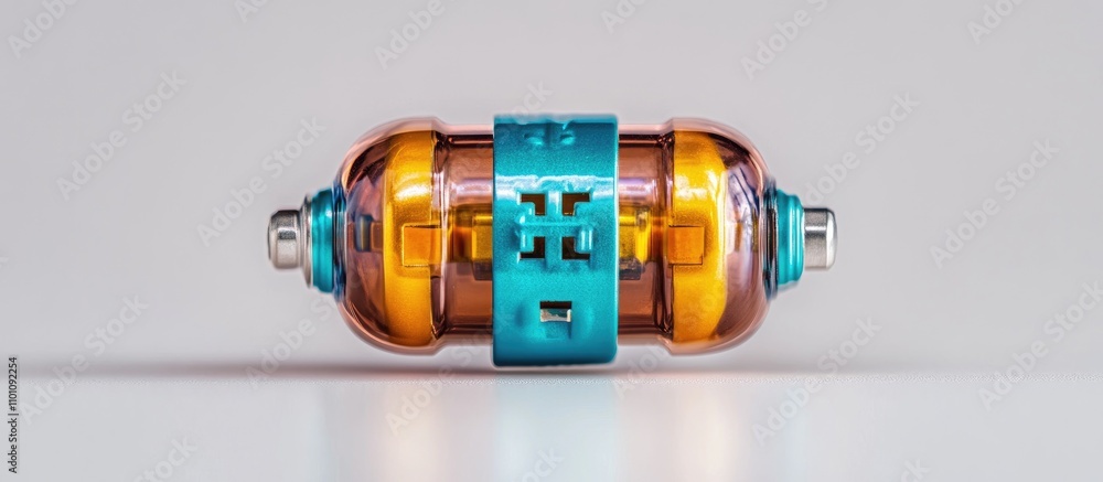 Poster electric fuses close up showcasing safety devices for protecting electronics from overloads and shor