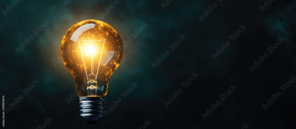 Aufkleber cybersecurity awareness and risk management concept with illuminated lightbulb symbolizing innovativ